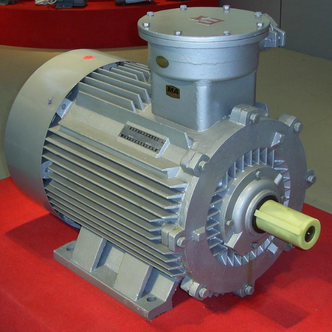 YE3-355L-2防爆电机45°角实拍